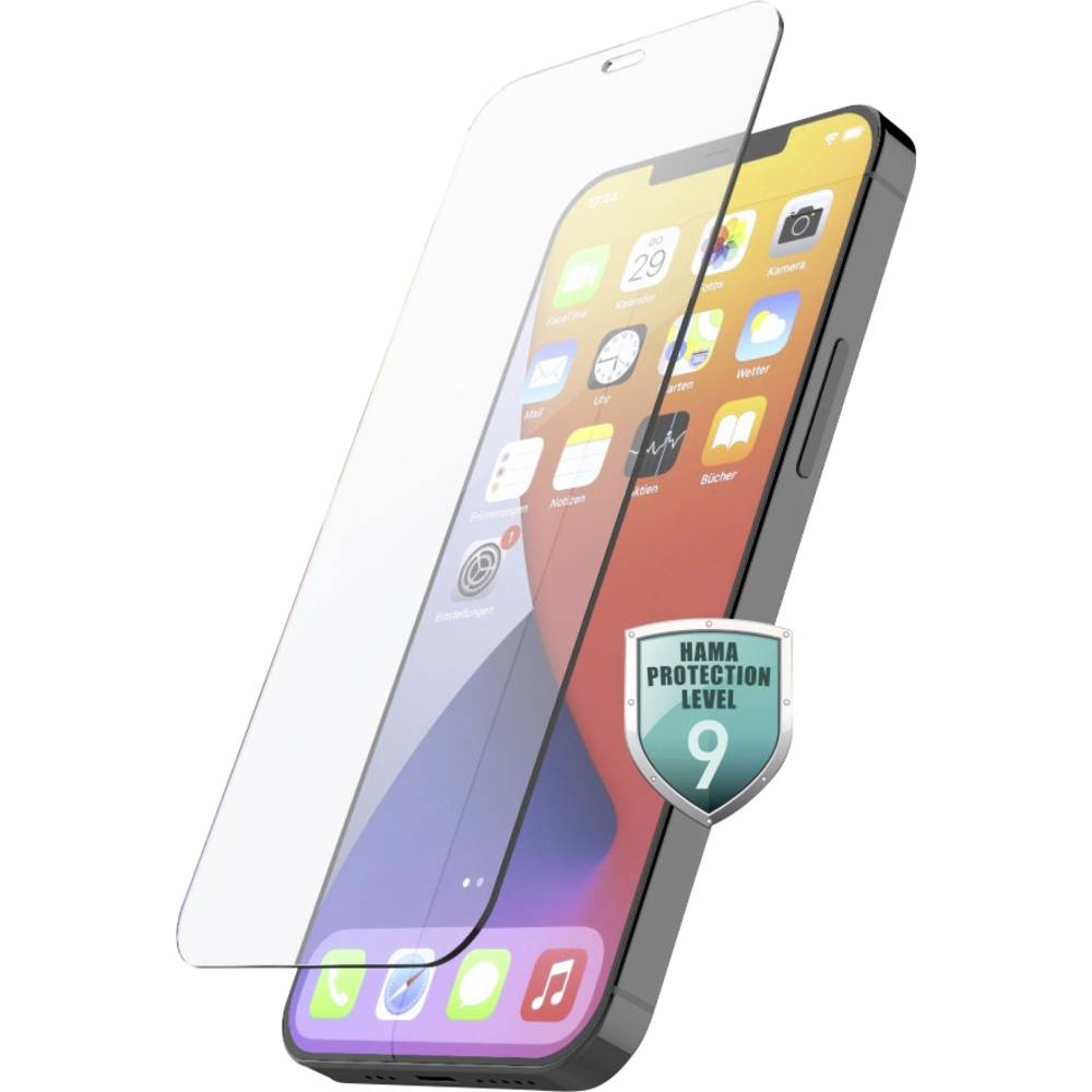 Hama Premium Crystal Glass Screenprotector (glas) Geschikt voor: Apple iPhone 12-12 1 stuk(s)