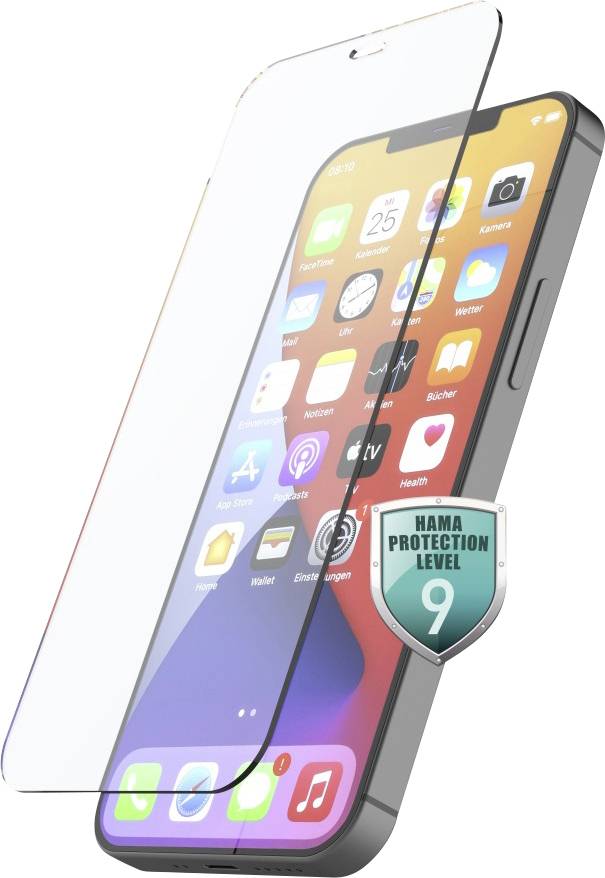 HAMA Premium Crystal Glass Displayschutzglas Passend für (Handy): Apple iPhone 13 mini 1 St.