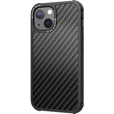 Black Rock Robust Real Carbon Cover Apple iPhone 13 Mini Schwarz