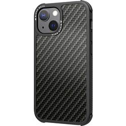 Image of Black Rock Robust Real Carbon Cover Apple iPhone 13 Mini Schwarz
