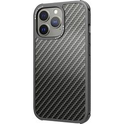 Image of Black Rock Robust Real Carbon Cover Apple iPhone 13 Pro Schwarz
