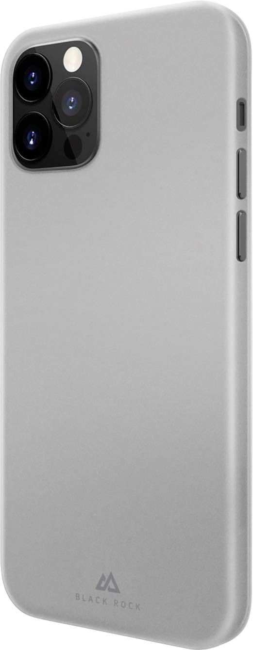 Ein graues Handy mit einer Silikon-Schutzhülle. Die Kamera besitzt drei Linsen und es gibt ein seitliches Bedienknopf-Layout.