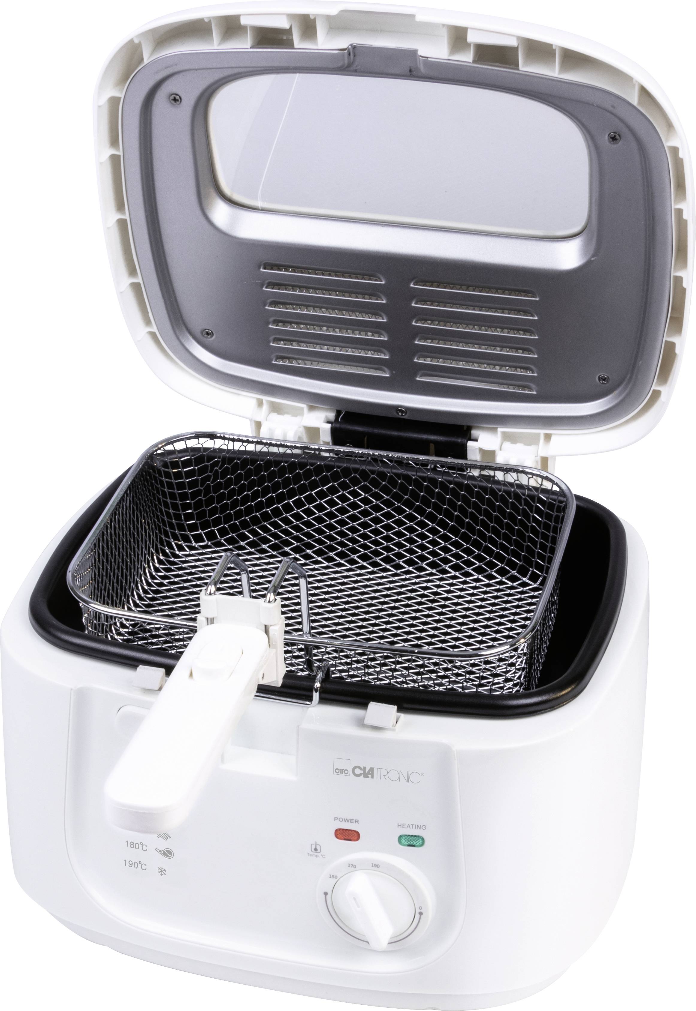 Clatronic FR 3771 Fritteuse 2.5 l 1800 W Weiß-1