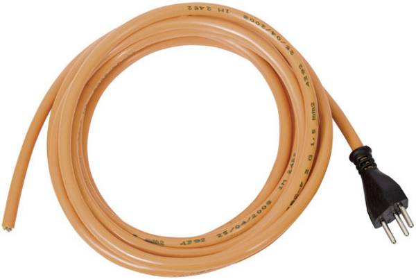 Brennenstuhl 1160022 Strom Anschlusskabel  Orange 5 m