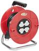 Brennenstuhl 1189062 Kabeltrommel 50 m Schwarz Schweiz-Stecker