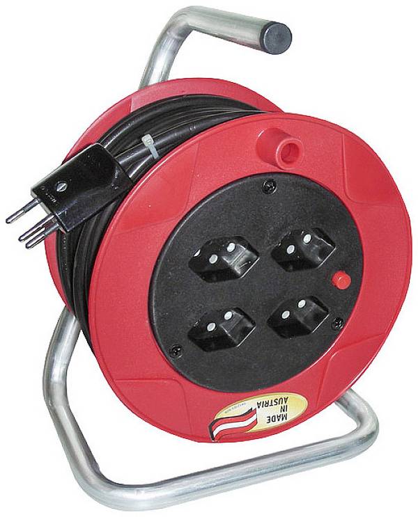 Brennenstuhl 1079172020 Kabeltrommel 20 m Schwarz Schweiz-Stecker