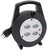 Brennenstuhl 1092202 Kabeltrommel 5 m Schwarz Schweiz-Stecker