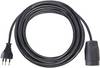 Brennenstuhl 1160522 Strom Verlängerungskabel 10 A Schwarz 50 m H05VV 3G 1,5 mm²