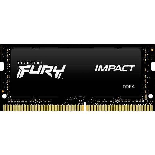 Thumbnail - Kingston FURY Impact Laptop-Arbeitsspeicher Modul DDR4 8 GB 1 x 8 GB ECC 3200 MHz 204pin SO-DIMM CL20 KF432S20IB/8