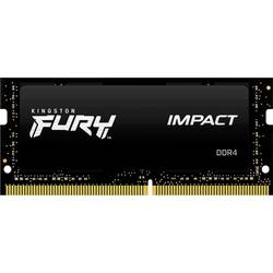 Kingston FURY Impact Laptop-Arbeitsspeicher Modul DDR4 8 GB 1 x 8 GB 2666 MHz 204pin SO-DIMM CL15 KF426S15IB/8