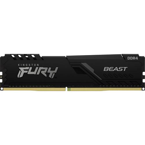Thumbnail - Kingston FURY Beast PC-Arbeitsspeicher Modul DDR4 8 GB 1 x 8 GB Non-ECC 3600 MHz 288pin DIMM CL17 KF436C17BB/8