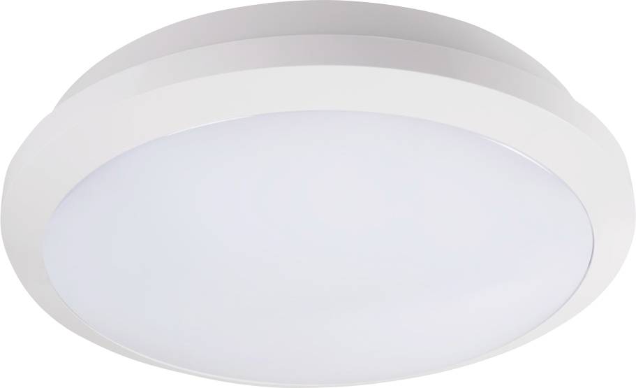 KANLUX Daba Pro 19066 LED-Außendeckenleuchte mit Bewegungsmelder Weiß 26 W Neutralweiß