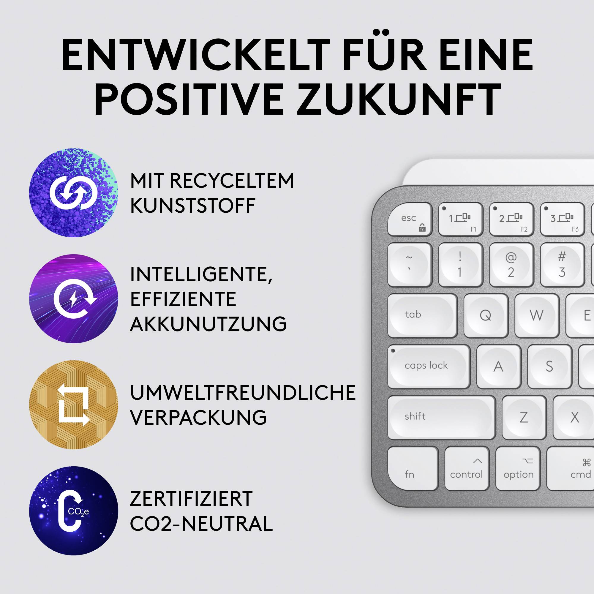 Logitech MX Keys Mini for Mac - Tastatur - hinterleuchtet-7
