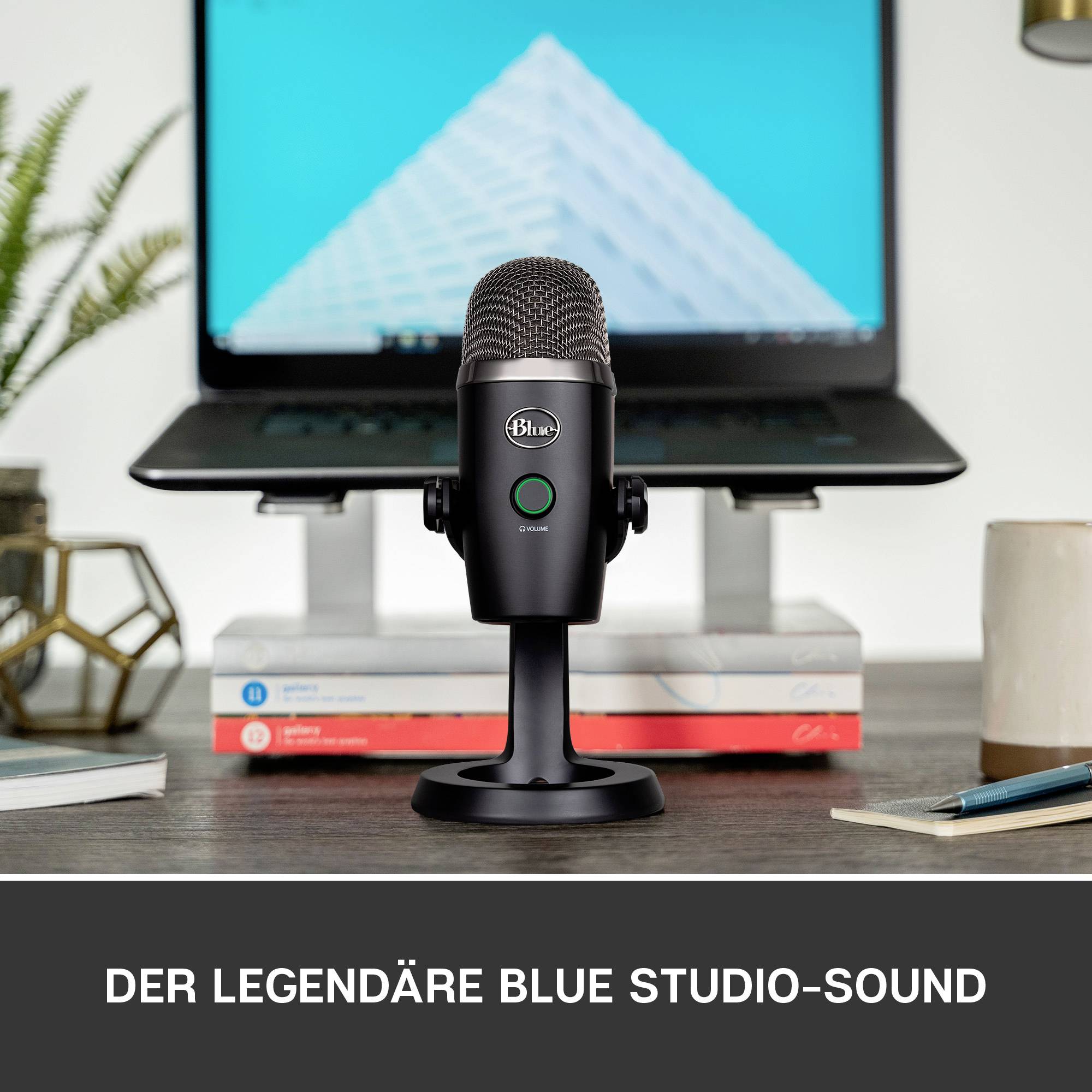 Blue Microphones Yeti Nano Stand PC-Mikrofon Übertragungsart (Details):Kabelgebunden, USB Kabelgebunden, USB Schwarz-4