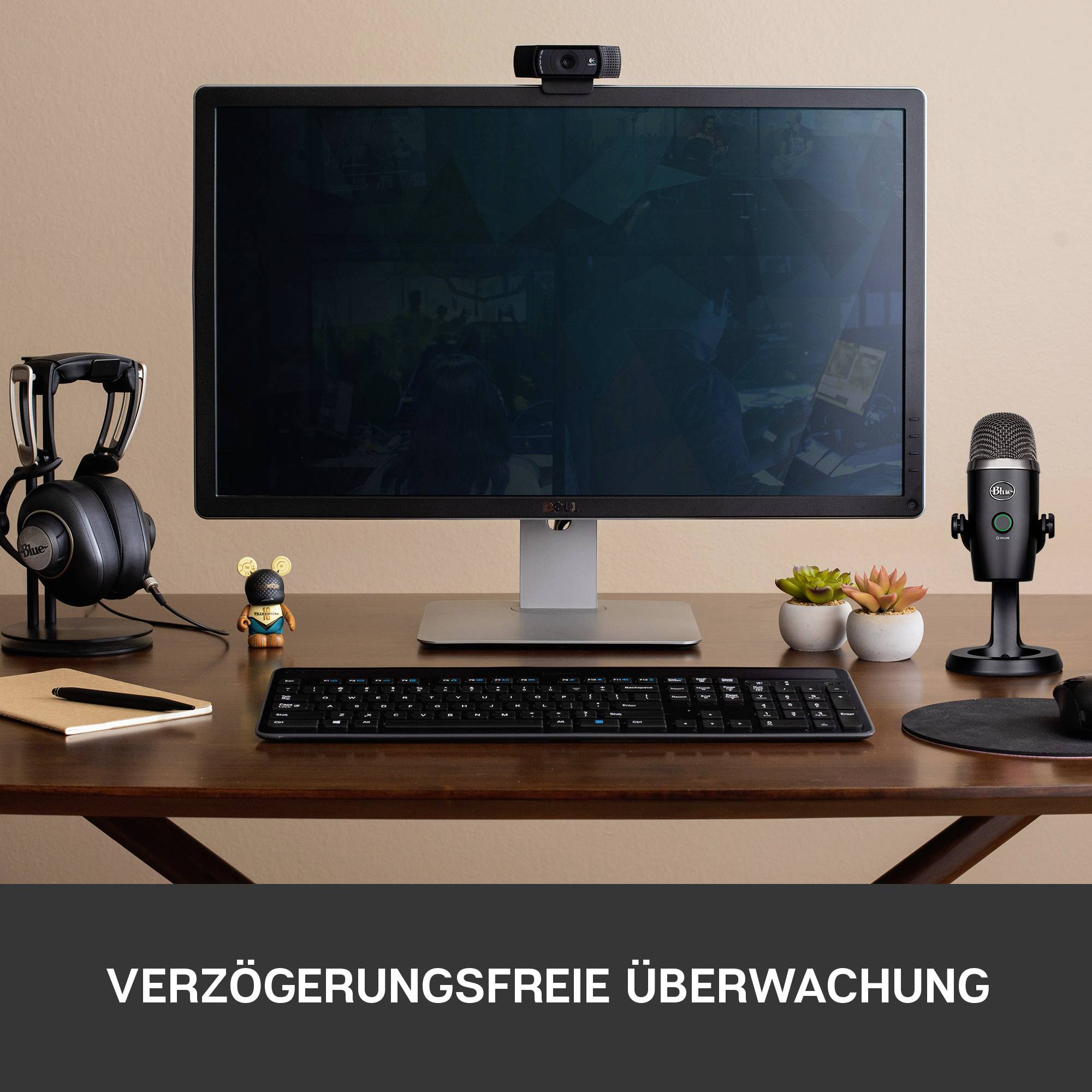 Blue Microphones Yeti Nano Stand PC-Mikrofon Übertragungsart (Details):Kabelgebunden, USB Kabelgebunden, USB Schwarz-9