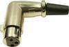 Cliff FC60953N XLR-Steckverbinder Polzahl: 3 Gold, Schwarz 1 St.