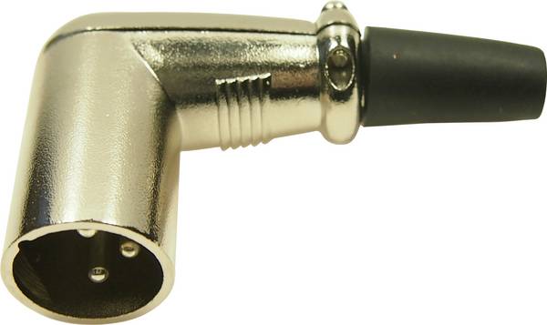 Cliff FC60963N XLR-Steckverbinder  Polzahl: 3  Gold, Schwarz 1 St.