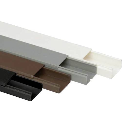 Heidemann 09957 Kabelkanal (L x B x H) 2000 x 30 x 15 mm 1 St. Anthrazit