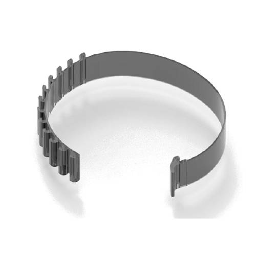 Heidemann 36471 IQ-Clip Gr. M Kabelbinder Schwarz 10 St.