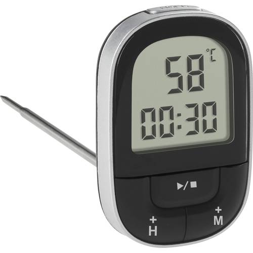 TFA Dostmann 30.1062.01 Küchen-Thermometer °C /°F-Anzeige, Babykost, Backen, Braten, Burger, Fett, Flüssige Stoffe, Gefl...