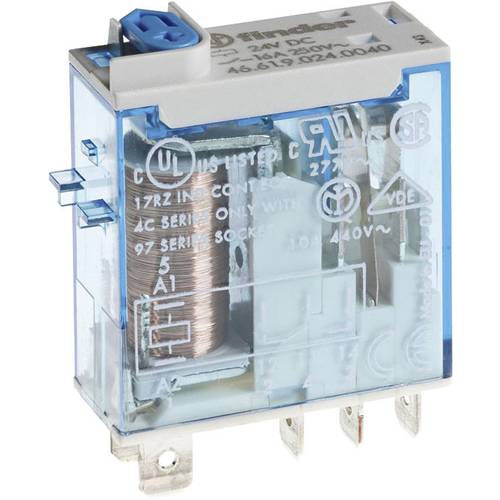 Thumbnail - Finder 46.61.9.110.0040 Steckrelais 110 V/DC 16 A 1 Wechsler 1 St.