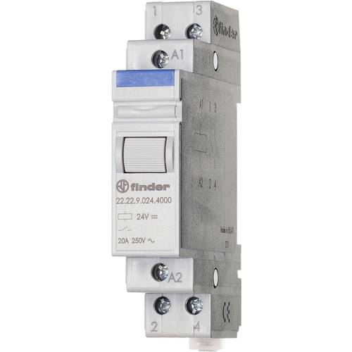 Finder 22.22.9.048.4000 Industrierelais Schaltstrom (max.): 20 A 2 Schließer 1 St.