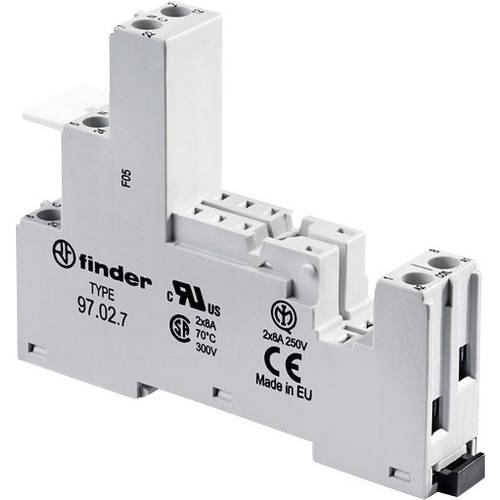 Finder 97.02.7 Relaissockel (L x B x H) 64.9 x 15.8 x 82.9 mm 1 St.