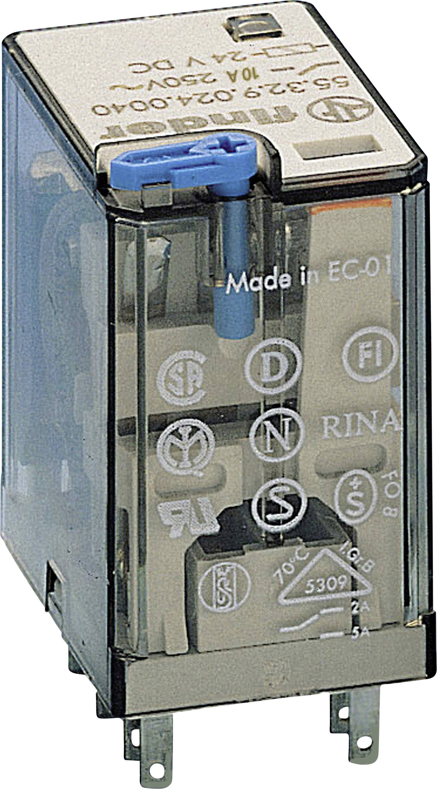 Finder 55.32.9.110.0040 Steckrelais 110 V/DC 10 A 2 Wechsler 1 St.