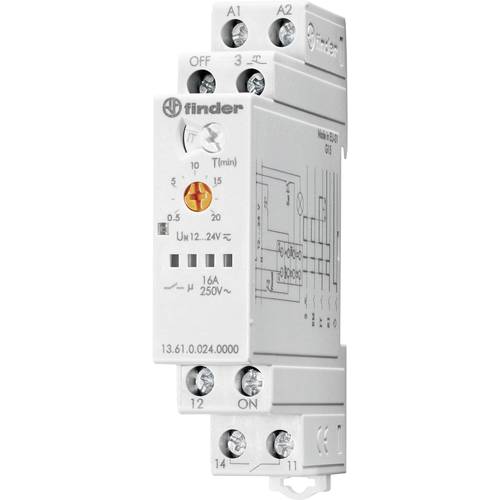 Stromstoß-Schalter Hutschiene Finder 13.61.0.024.0000 1 Wechsler 1 St.