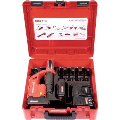 Akkupressmaschine ROMAX Compact TT 15-35mm Basic Set 2,2x2Ah,EU,o.Pressbacken