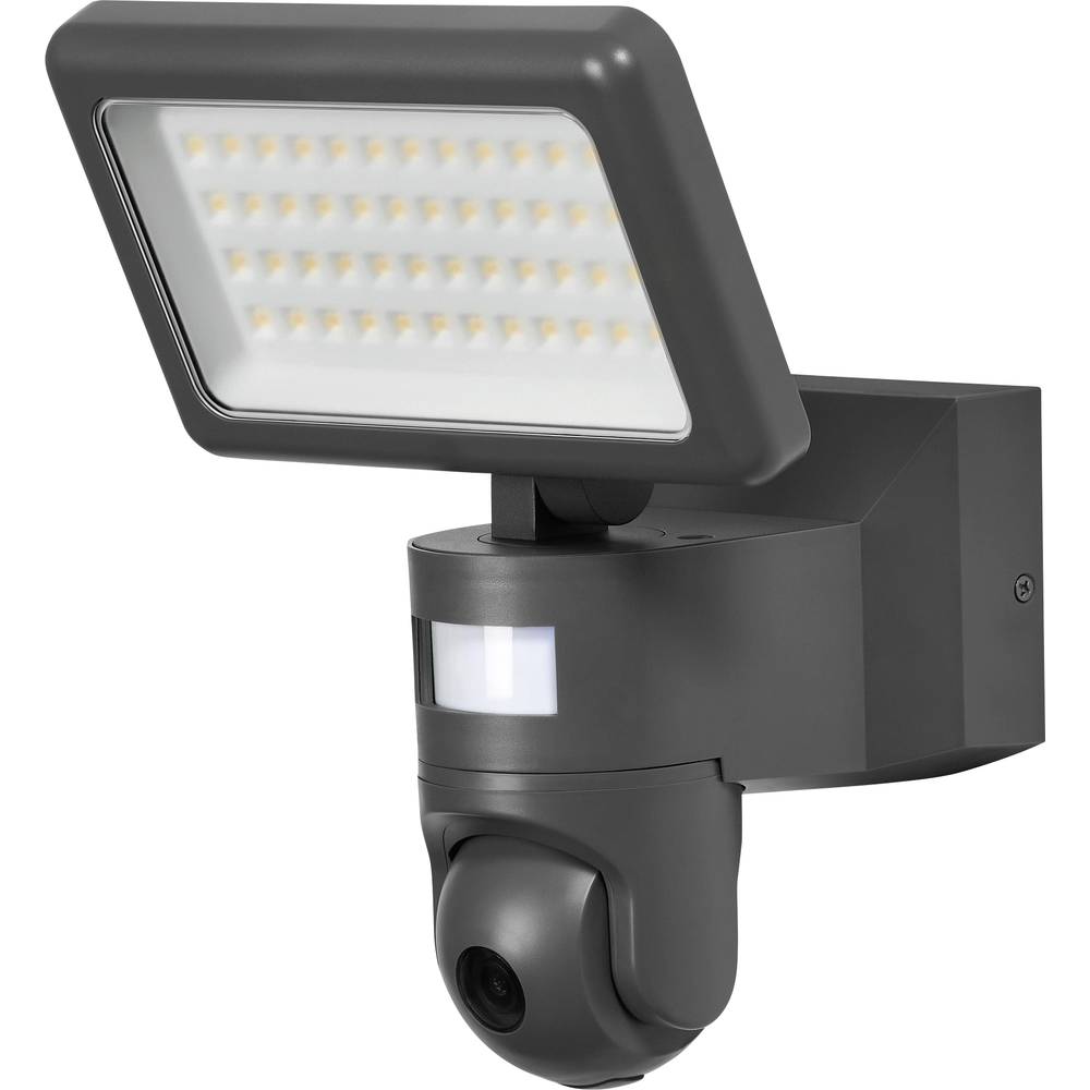 LEDVANCE Smart+ Flood Camera Control 4058075564626 AC34855 LED-buitenlamp met bewakingscamera (wand)