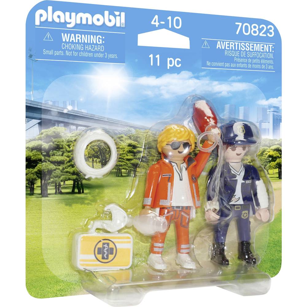Playmobil 70823 duopack spoedarts en politieagente