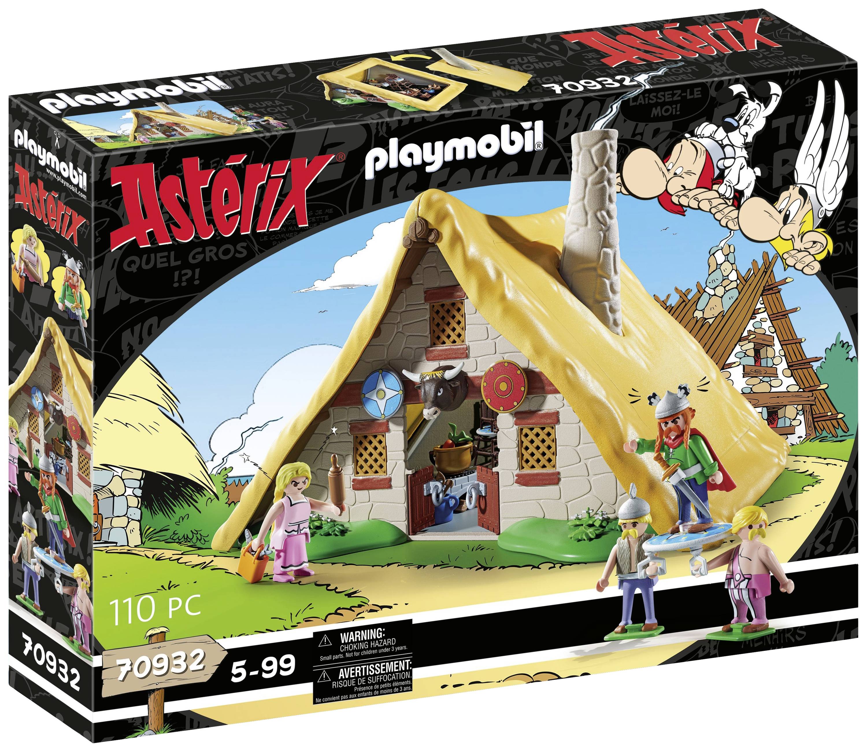 Playmobil® Asterix Hütte des Majestix 70932