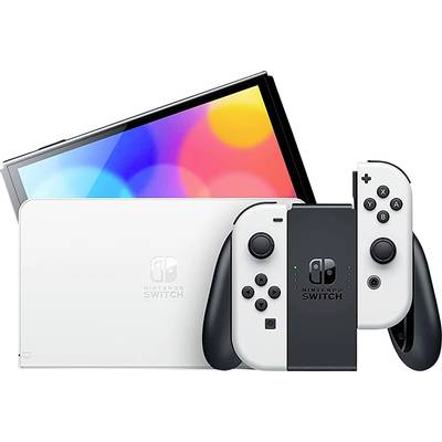 Nintendo Switch OLED Konsole 64 GB Weiß 
