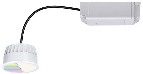 Paulmann LED Coin ZigBee RGBW LED-Bad-Einbauleuchte   EEK: G (A - G) LED   Satin