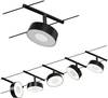 Paulmann WS DC Circle Seil-Komplettsystem Schwarz (matt), Chrom