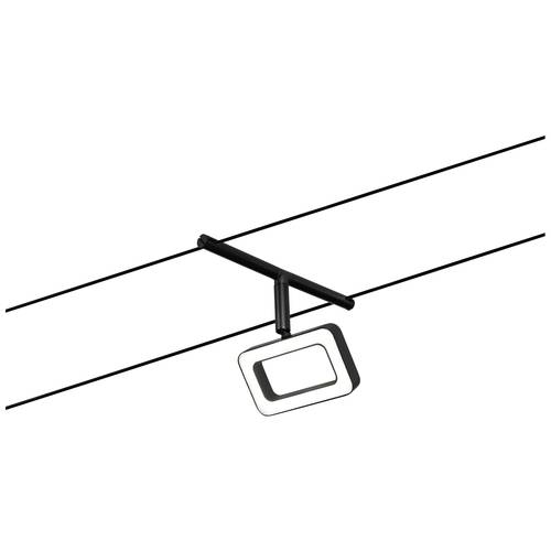 Paulmann WS DC Frame Niedervolt-Seilsystem-Leuchte LED Schwarz (matt), Chrom