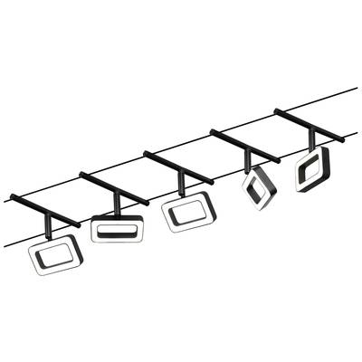 Paulmann WS DC Frame Seil-Komplettsystem      Schwarz (matt), Chrom