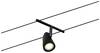 Paulmann WireDC Spot Cup Niedervolt-Seilsystem-Leuchte GU5.3 Schwarz (matt), Chrom