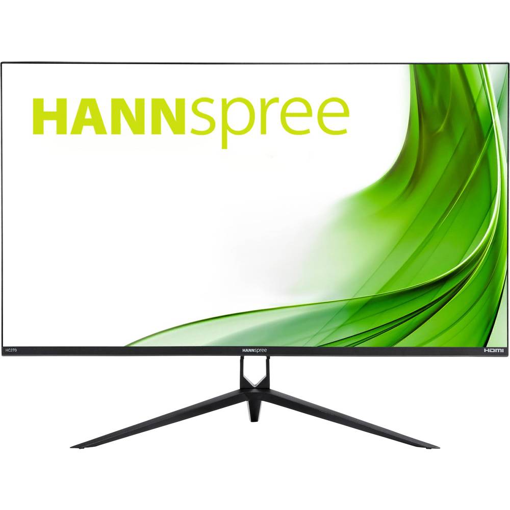 Hannspree HC270HPB LED-monitor Energielabel D (A - G) 68.6 cm (27 inch) 1920 x 1080 Pixel 16:9 5 ms HDMI, VGA, Audio-Line-in TN LED