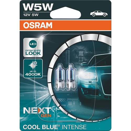 Thumbnail - Osram Automotive 4062172394710 Signal Leuchtmittel COOL BLUE® INTENSE W5W 5 W 12 V