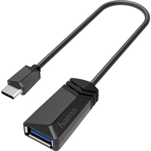 hama 00200312 USB-OTG-Adapter, USB-C-Stecker - USB-Buchse, USB 3.2 Gen1, 5 Gbit/s