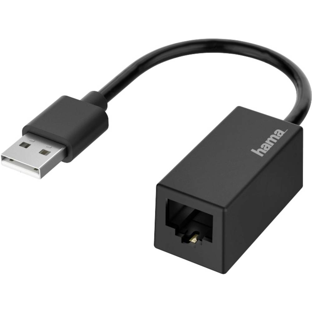 HAMA 200324 Adapter, USB-A LAN