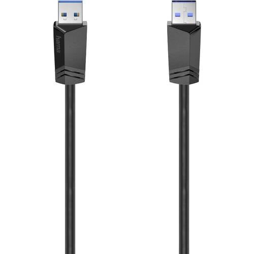 Hama USB-Kabel USB 3.2 Gen1 USB-A Stecker 1.50 m Schwarz 00200624