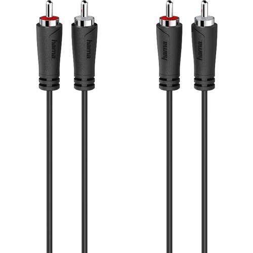 Thumbnail - hama 00205093 Audio-Kabel, 2 Cinch-Stecker - 2 Cinch-Stecker, 5,0 m