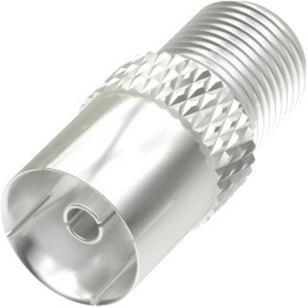 Hama 00205224 F-Koax-Adapter  Anschlüsse: F-Buchse, Koax-Buchse IEC  1 St.