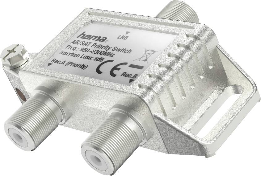 Hama 00205232 cable splitter/combiner Silver