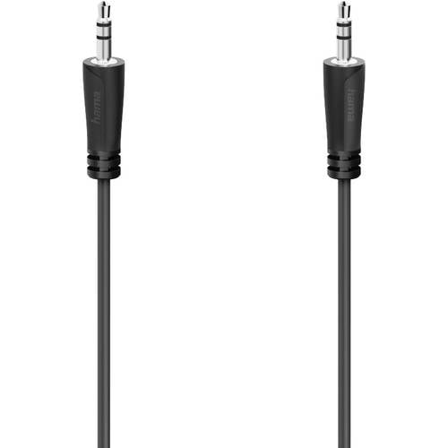 hama 00205262 Audio-Kabel, 3,5-mm-Klinken-St. - 3,5-mm-Klinken-St., Stereo, 1,5 m
