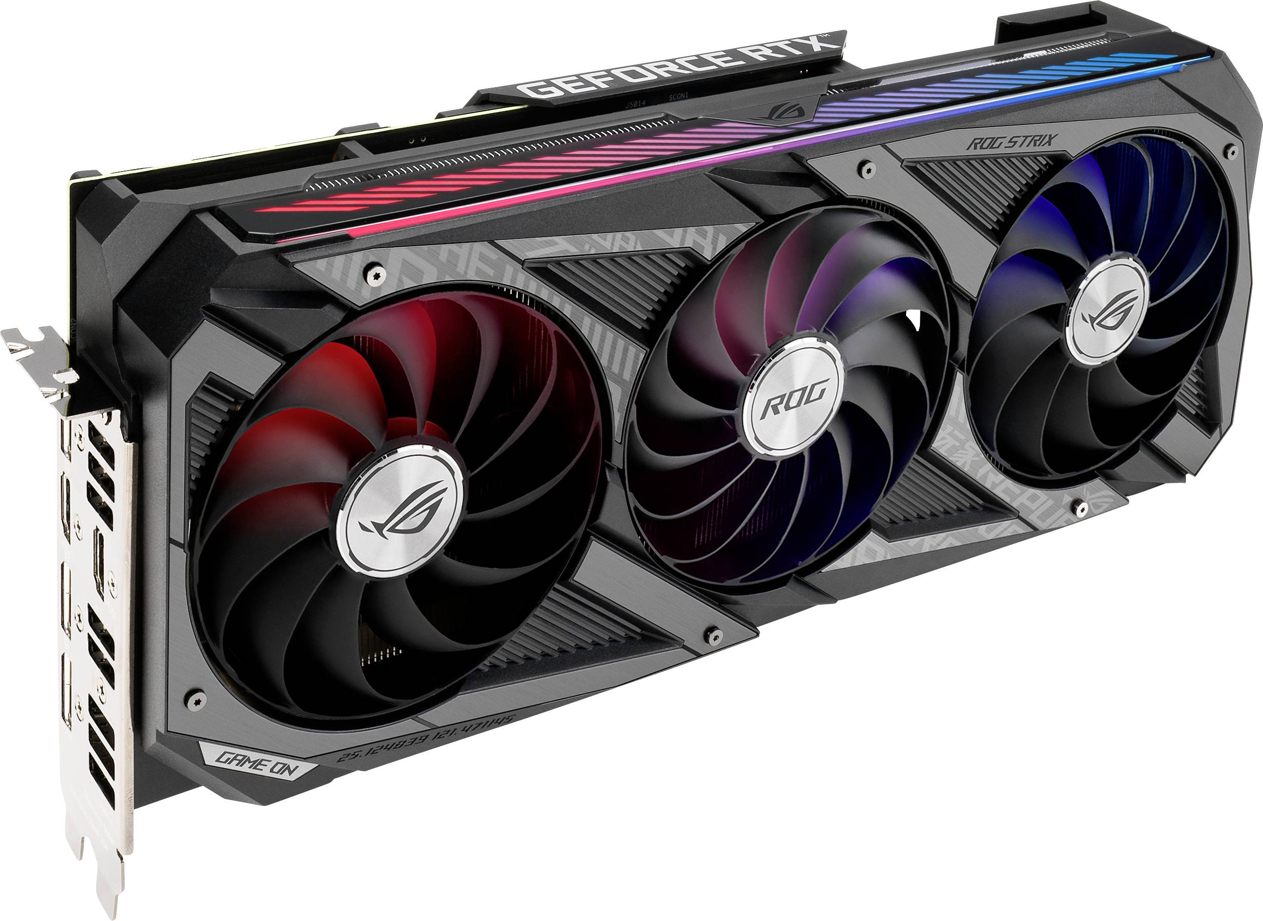 ASUS ROG-STRIX-RTX3070-O8G-V2-GAMING OC Edition Grafikkarten GF RTX 3070 8 GB GDDR6 PCIe 4.0 2 x HDMI 3 x DisplayPort-7