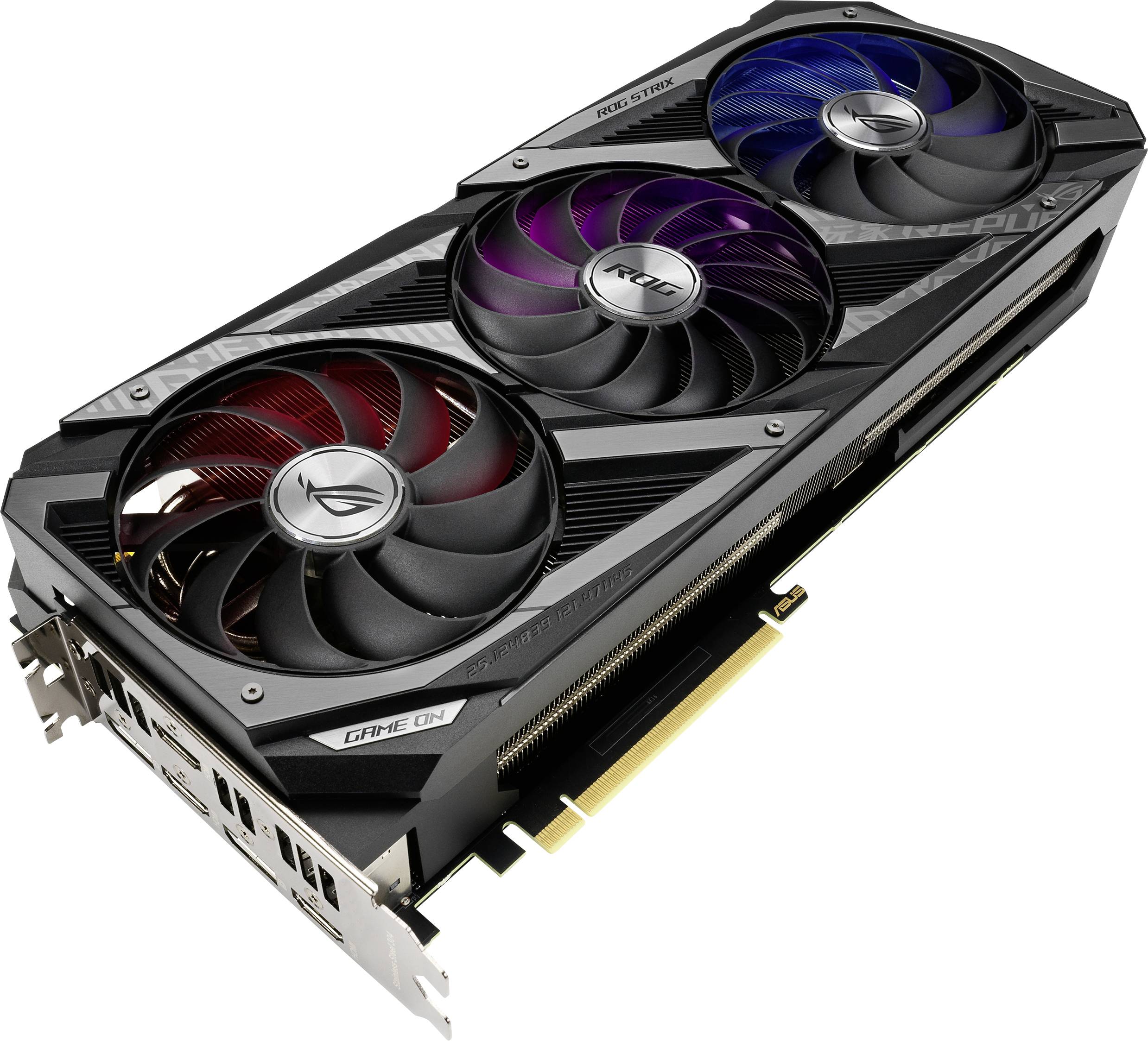ASUS ROG-STRIX-RTX3070-O8G-V2-GAMING OC Edition Grafikkarten GF RTX 3070 8 GB GDDR6 PCIe 4.0 2 x HDMI 3 x DisplayPort-8